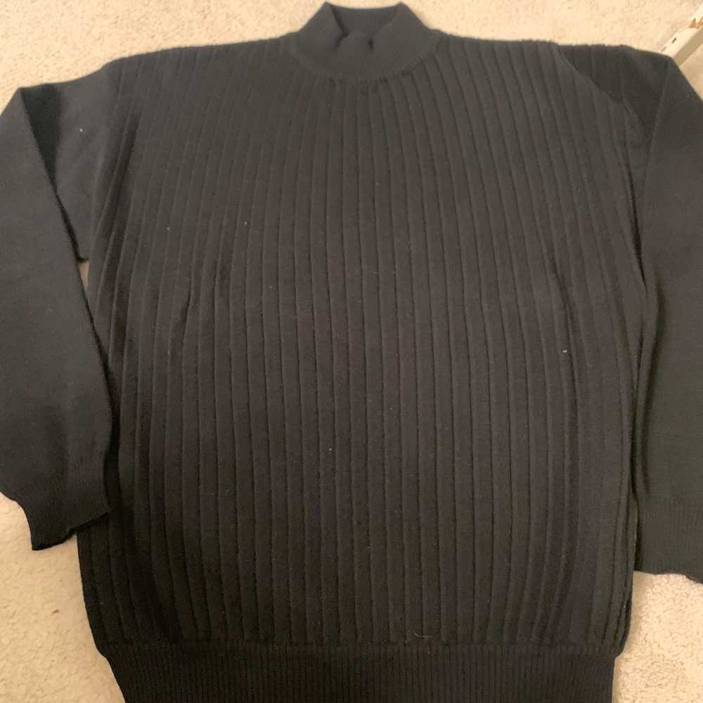 Black mens sweater size xl